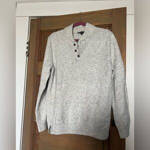 Express Cream Knit Sweater